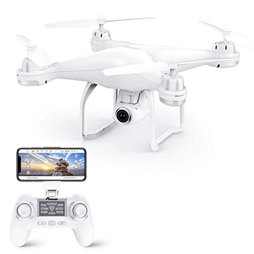 Potensic Drone GPS Telecamera 1080P Drone Professionale T25 Dual GPS con Grandangolare Regolabile Camera HD WiFi FPV Quadricottero Funzione Seguimi modalità Senza Testa
